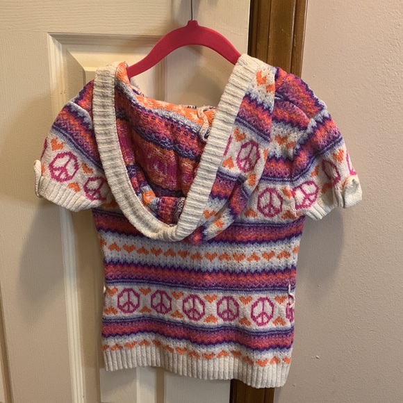 LIKE NEW Girls Sweater AND cute shaw - Picture 7 of 7